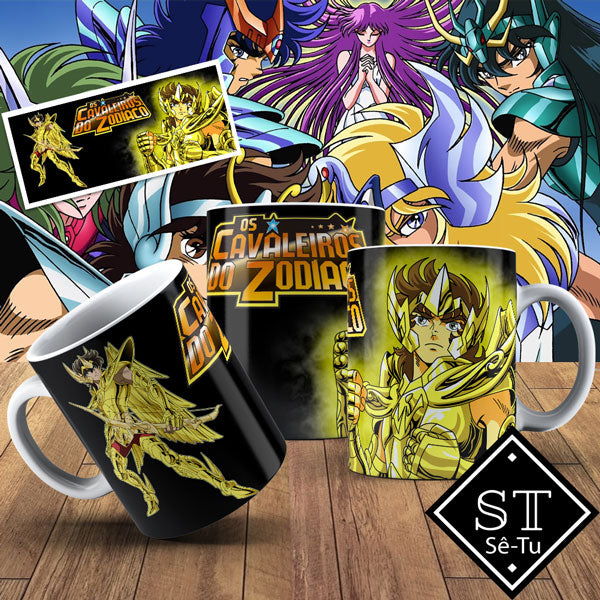 Caneca Cavaleiros do Zodiaco GK
